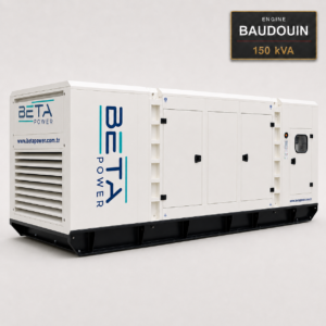 גנרטור 150 kVA בוודיון למכירה – מנוע Baudouin אירופאי