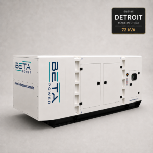 גנרטור 72 kVA דטרויט למכירה – מנוע דיזל מושתק