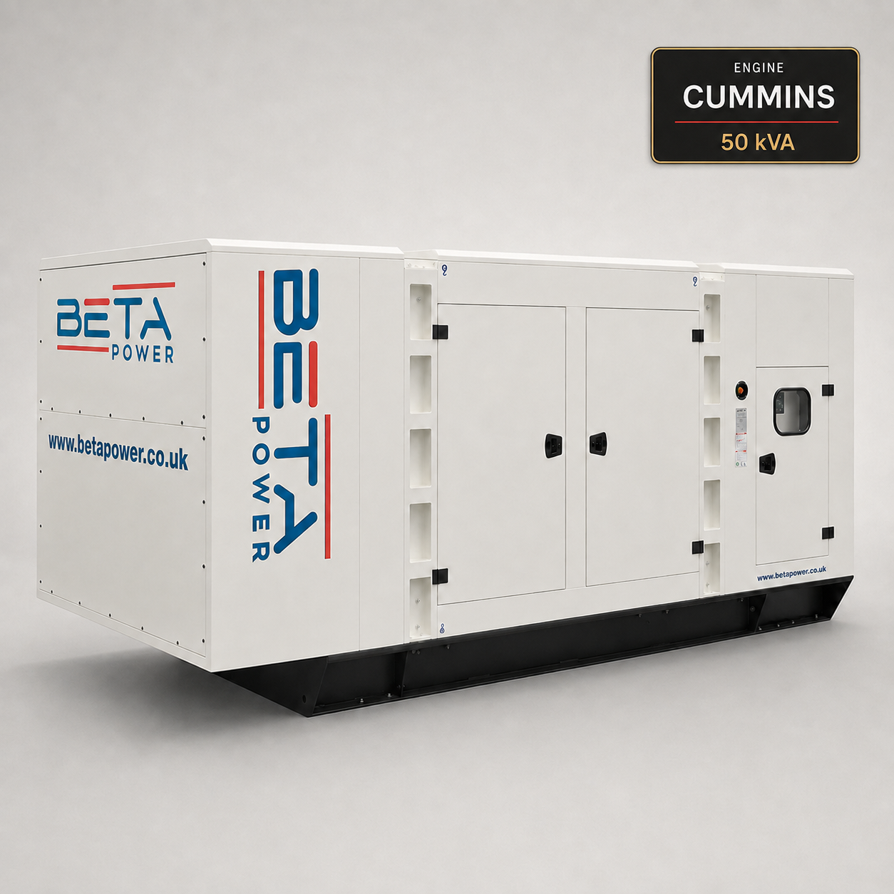 גנרטור 50 kVA למכירה – מנוע Cummins