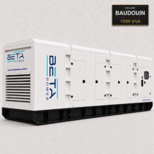 גנרטור 1000 kVA בוודיון למכירה – מנוע Baudouin אירופאי