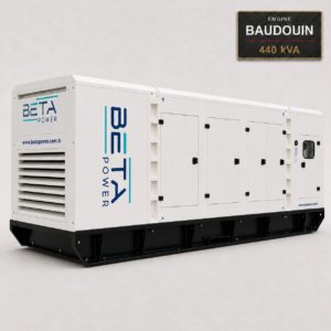 גנרטור 440 kVA בוודיון למכירה – מנוע Baudouin אירופאי