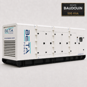 גנרטור 500 kVA בוודיון למכירה – מנוע Baudouin אירופאי