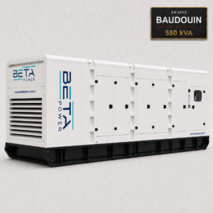 גנרטור 550 kVA בוודיון למכירה – מנוע Baudouin אירופאי