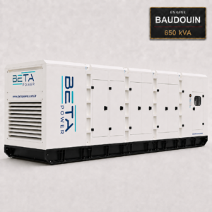 גנרטור 650 kVA בוודיון למכירה – מנוע Baudouin אירופאי