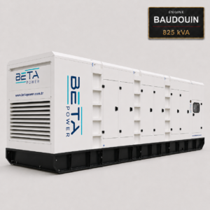 גנרטור 825 kVA בוודיון למכירה – מנוע Baudouin אירופאי